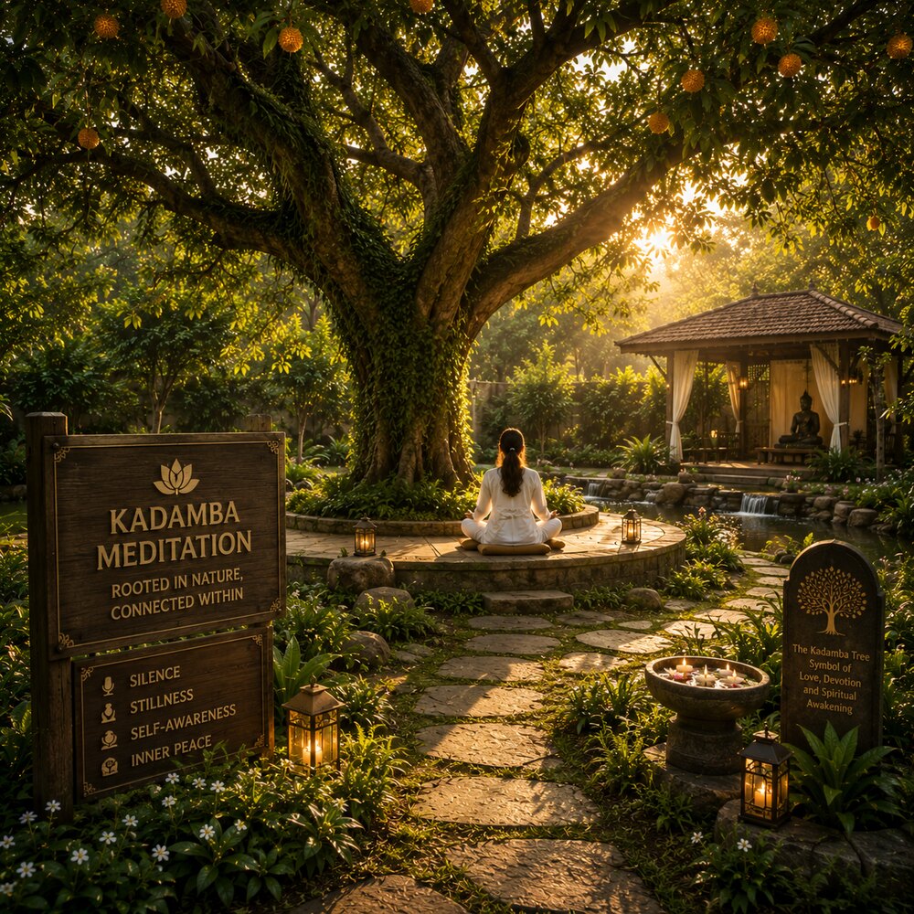 Kadamba tree meditation