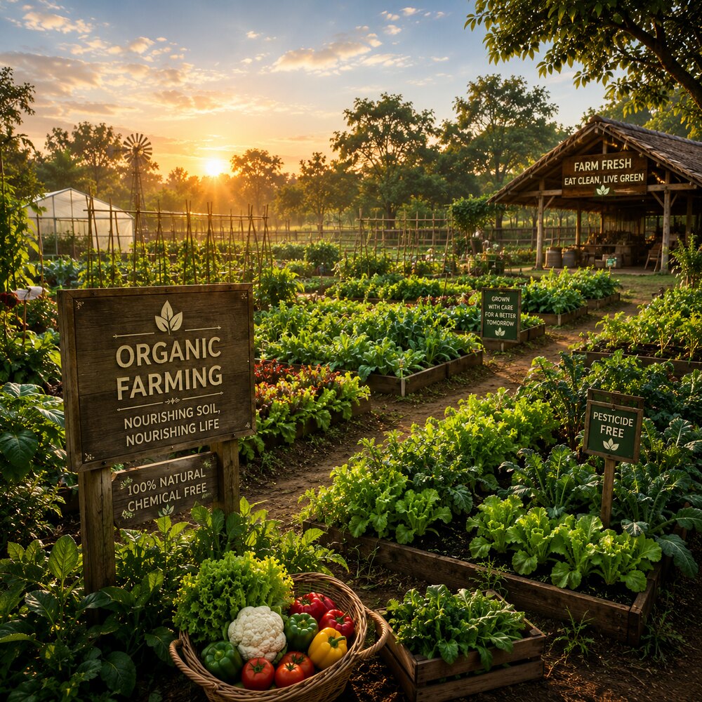 Organic farming patches